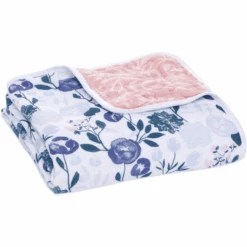 Aden + Anais™ Essentials Baumwoll-Musselin-Decke Flowers Bloom