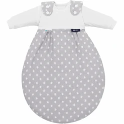 Alvi Baby-Mäxchen® 3tlg. - Edition Tencel - Stars Silber