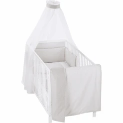 Alvi Bettgarnitur 3-tlg, Raute Taupe