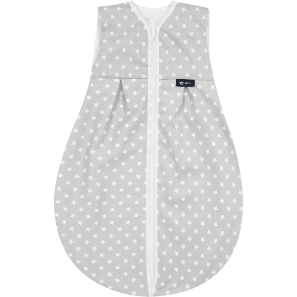 Alvi Kugelschlafsack - Molton Stars Silber 70 - 110 Cm