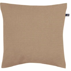 Alvi® Kuschelkissen Starfish Taupe/weiß