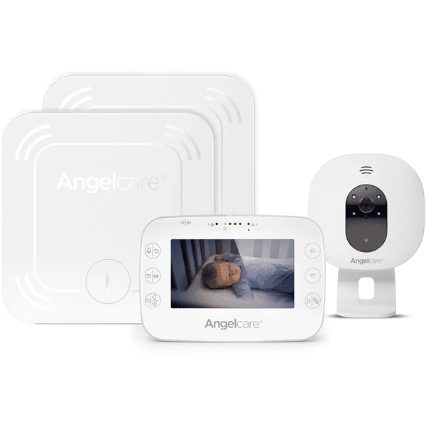 Angelcare® SmartSensor Pro 3: 3-in-1 Baby-Überwachung Video Mit Audio Und Bewegung Mit Zwei Wireless Sensormatten