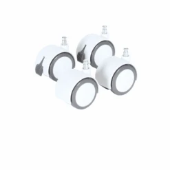 Babybay Parkettrollensatz Weiß