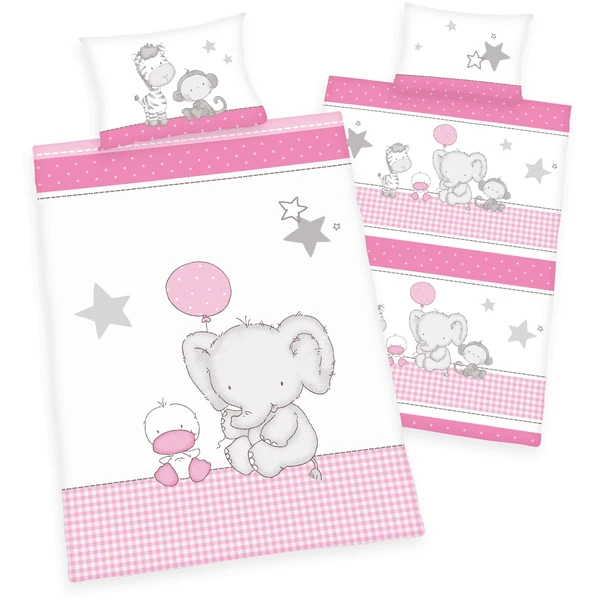 Babybest® Bettwäsche Elefant 100 X 135 Cm