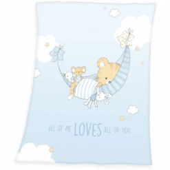 Babybest® Soft-Peach-Decke Little Tiger