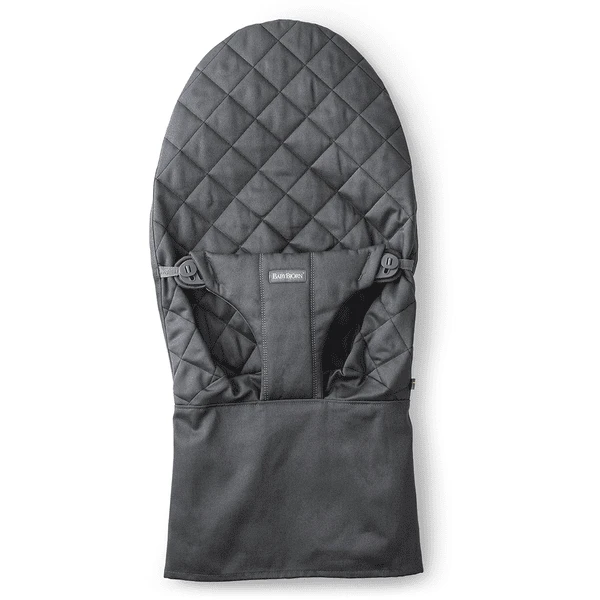 BabyBjörn BABYBJÖRN Stoffsitz Für Babywippe Bliss Cotton Anthrazitgrau