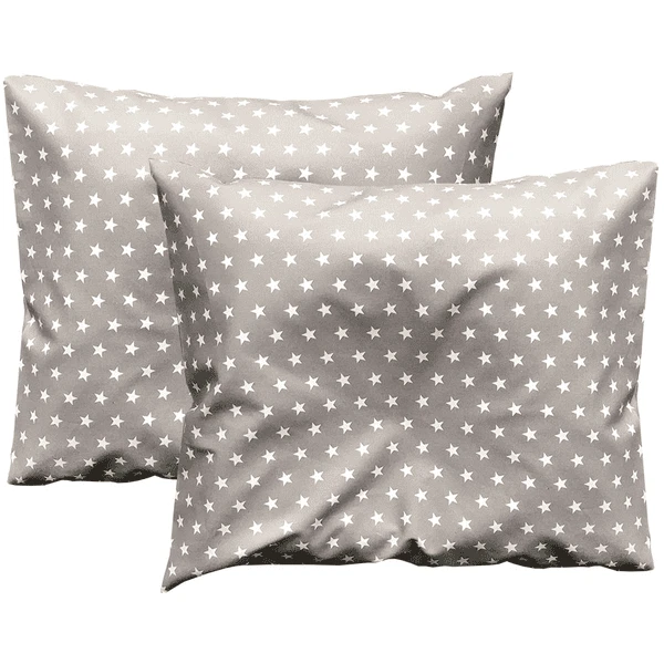 BabyDorm Kissen Jonna Grau Mit Weißen Sterne – Bild 2