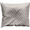 BabyDorm Kissen Jonna Grau Mit Weißen Sterne