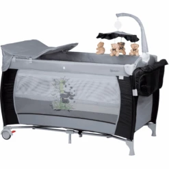 BabyGO Reisebett Sleeper Delux - Black