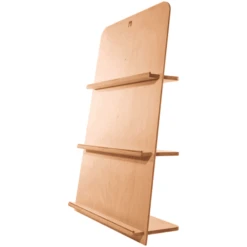 Bianconiglio Kids® BUK 100 Bücherregal Montessori Natur Lackiert