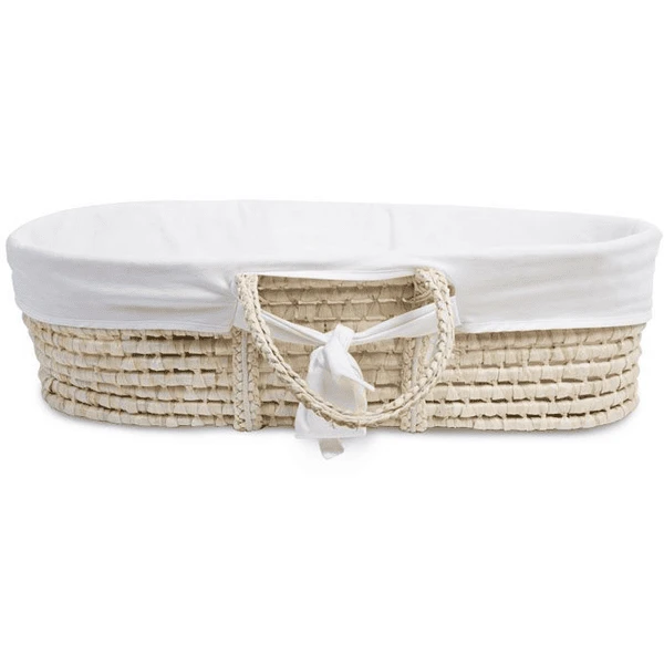 CHILDHOME Bezug Für Moseskorb Weiß