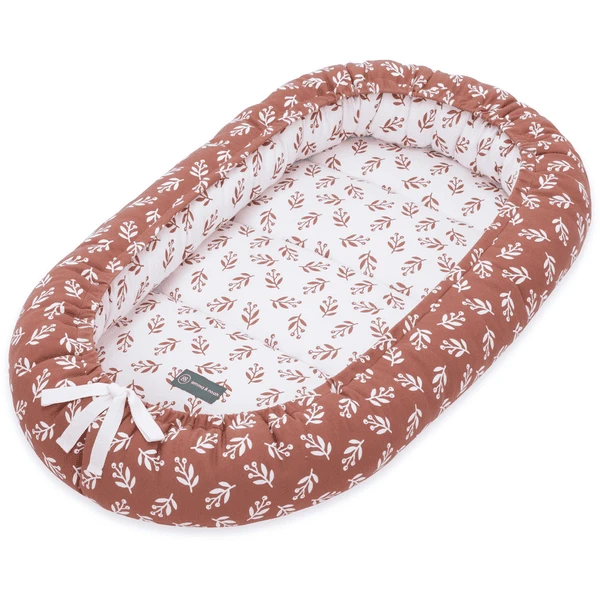 Emma & Noah Kuschelnest Floral Mocca