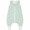 Emma & Noah Schlafsack Mit Füßen Punkte Mint