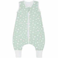 Emma & Noah Schlafsack Mit Füßen Punkte Mint