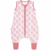 Emma & Noah Schlafsack Mit Füßen Rauten Rosa TOG 2.5