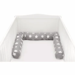 Fillikid Bettwurm Sterne 190 Cm Grau