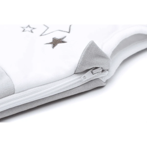 Fillikid Ganzjahresschlafsack Jersey Grau Mit Sternenapplikation â Bild 2