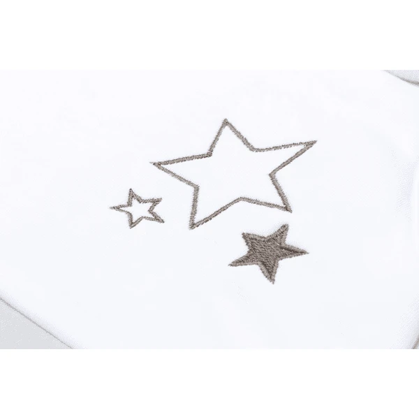 Fillikid Ganzjahresschlafsack Jersey Grau Mit Sternenapplikation â Bild 3