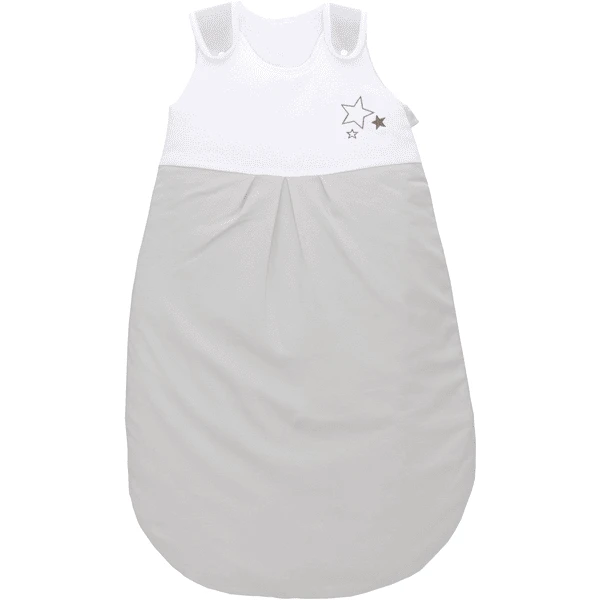 Fillikid Ganzjahresschlafsack Jersey Grau Mit Sternenapplikation