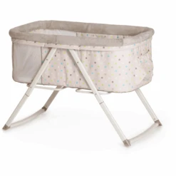 Hauck Beistellbett Dreamer Multi Dots Sand