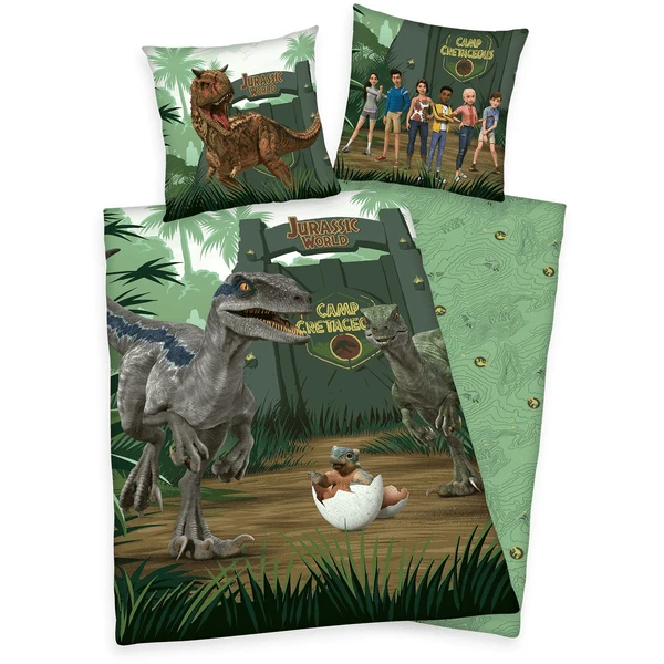 HERDING Bettwäsche Jurassic World Camp Cretaceous 135 X 200 Cm