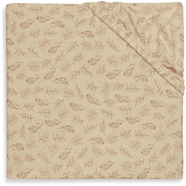 Jollein Jersey Spannbettlaken Meadow Rosewood 60x120 Cm