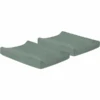 Jollein Wickelkissenbezug Ash Green 50 X 70 Cm 2er-Pack