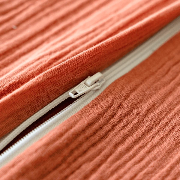 JULIUS ZÖLLNER Sommerschlafsack Musselin Rost – Bild 4