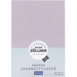 JULIUS ZÖLLNER Spannbetttuch Jersey Flieder