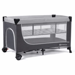 Kinderkraft Reisebett LEODY Grey
