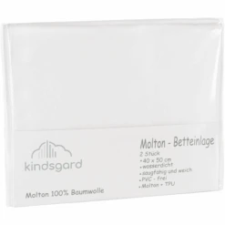 Kindsgard Betteinlagen Tistap 2er-Pack 40 X 50 Cm Weiß