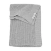 MEYCO Babydecke Klein Mini Rib Grey Melange 75 X 100 Cm