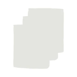 Meyco Musselin Waschhandschuhe 3er Pack Uni Offwhite