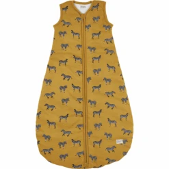 Meyco Schlafsack Jersey Wattiert Zebra Honey Gold