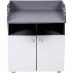 Polini Kids Wickelkommode Simple 1270 Grau-weiß