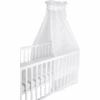 Roba Babybett-Himmel Safe Asleep Himmel Uni, Weiß, Mesh