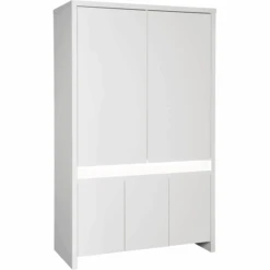 Schardt Kleiderschrank Planet White 5-türig