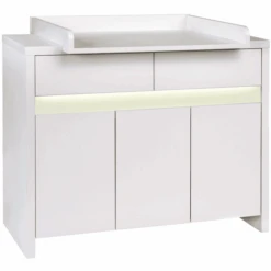 Schardt Wickelkommode Mit Wickelaufsatz Planet White