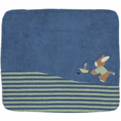 Sterntaler Wickelauflagenbezug Emmilius Mittelblau