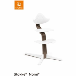 STOKKE® Nomi® Hochstuhl Walnuss / Weiß